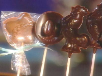 Chocolate Lollipops Recipe | Food Network image