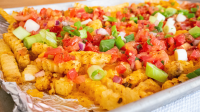 Loaded Taco Fries Recipe by Jacqui Wedewer image