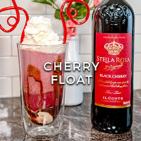 Cherry Float | Wine Cocktail Recipe | Stella Rosa® Wines image