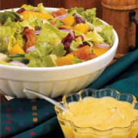Greens 'n' Fruit Salad Recipe: How to Make It image