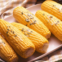 Corn-On-The-Cob with Seasoned Butters Recipe | Land O’Lakes image