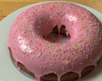 Giant Donut Cake Recipe | SideChef image