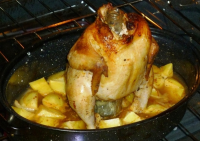 Chicken on a Bottle Recipe - Food.com image