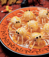 Cheesy Spiders Recipe - How to Make Cheesy Spiders image