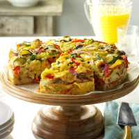 Veggie-Packed Strata Recipe: How to Make It image