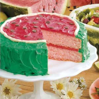 Watermelon Cake Recipe: How to Make It image