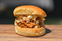 Smoked and Pulled Barbecue Jackfruit Recipe :: The Meatwave image
