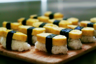 Tamago Sushi Recipe ( Omelette Sushi - ? ?? ) | Japanese ... image