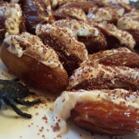 Stuffed Roaches (Halloween Appetizer With Dates) Recipe ... image