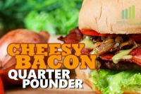 Negosyo Now Recipe: Cheesy Bacon Quarter Pounder Burger ... image
