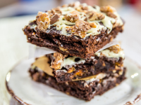 Snickers Brownies | So Delicious image