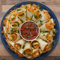 Blooming Quesadilla Ring Recipe by Tasty image