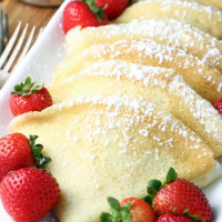 Favorite Homemade Crepes — Let's Dish Recipes image