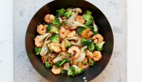 Mary Berry’s King Prawn and Broccoli Stir-Fry with Black ... image