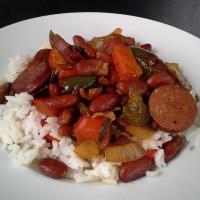 Richard and Suzanne's Famous Red Beans and Sausage Recipe ... image