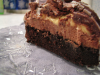 *the Real* Black Tie Mousse Cake by Olive Garden Recipe ... image