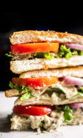 Salmon Salad Sandwich - RecipeMagik image