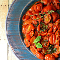 Oven Roasted Grape Tomatoes Recipe | Allrecipes image