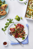 Chipotle Beef and Cheddar Stuffed Shells Recipe image