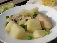 Bahamian Chicken Souse | Just A Pinch Recipes image
