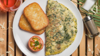 Copycat IHOP's Spinach And Mushroom Omelet Recipe ... image