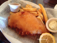 Delicious Disney Dishes: Rose and Crown’s Fish and Chips ... image