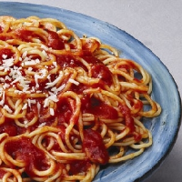 Red-and-Ready Spaghetti Recipe | MyRecipes image