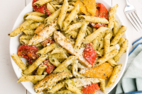 Best Trader Joe's Pesto Penne with Chicken Recipe - How to ... image