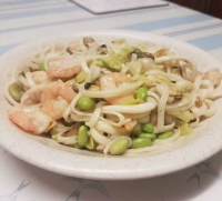 Seafood Udon Noodles | BBC Good Food image