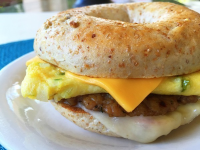 McDonald's Spanish Omelet Bagel Sandwich Recipe image