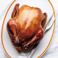 Fantastic Bourbon Smoked Chicken Recipe | MyRecipes image