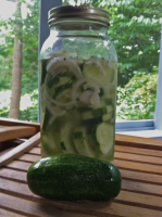 Cucumbers in Vinegar Recipe - Food.com image