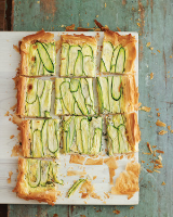 Zucchini Tart Recipe | Martha Stewart image