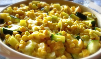 Calabacitas Con Queso and Chile Verde (Squash With Cheese ... image