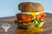 Chicken And Egg Sandwich For Breakfast Recipe - Fit Men Cook image