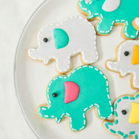 Elephant Cookies: How to Make Adorable Elephant Sugar ... image