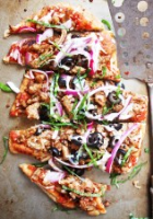 Loaded 21 Day Fix Pizza - The Garlic Diaries image