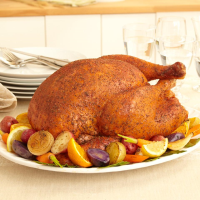 McCormick® Savory Herb Rub Roasted Turkey | Allrecipes image