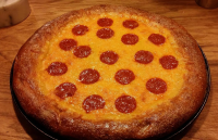 Little Caesars Pretzel Pizza | Just A Pinch Recipes image