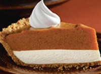 Double Layer Pumpkin Pie 6 | Just A Pinch Recipes image