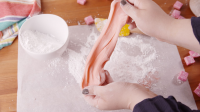 Best Pink Starburst Slime Recipe-How To Make Pink ... image