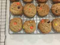 Peanut Butter Reese's Pieces Cookies Recipe - Food.com image