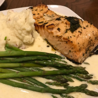 Cheesecake Factory Herb Crusted Salmon Recipe - Food.com image