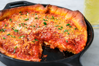 Best Deep Dish Pizza Recipe - How To Make Deep Dish Pizza image