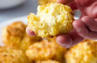 Air Fryer Macaroni and Cheese Bites Recipe by Madeline Buiano image