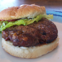 Cheddar Bacon Hamburgers Recipe | Allrecipes image