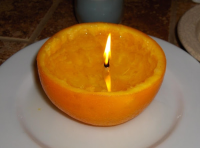 Orange Candle | Just A Pinch Recipes image