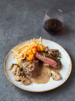 Johnny Vegas' fillet steak flambé | Jamie Oliver recipes image