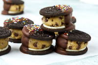 Best Cookie Dough Stuffed Oreos Recipe - How to Make ... image