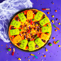 PEEPS® Halloween Candy Cookie Cake | Ready Set Eat image